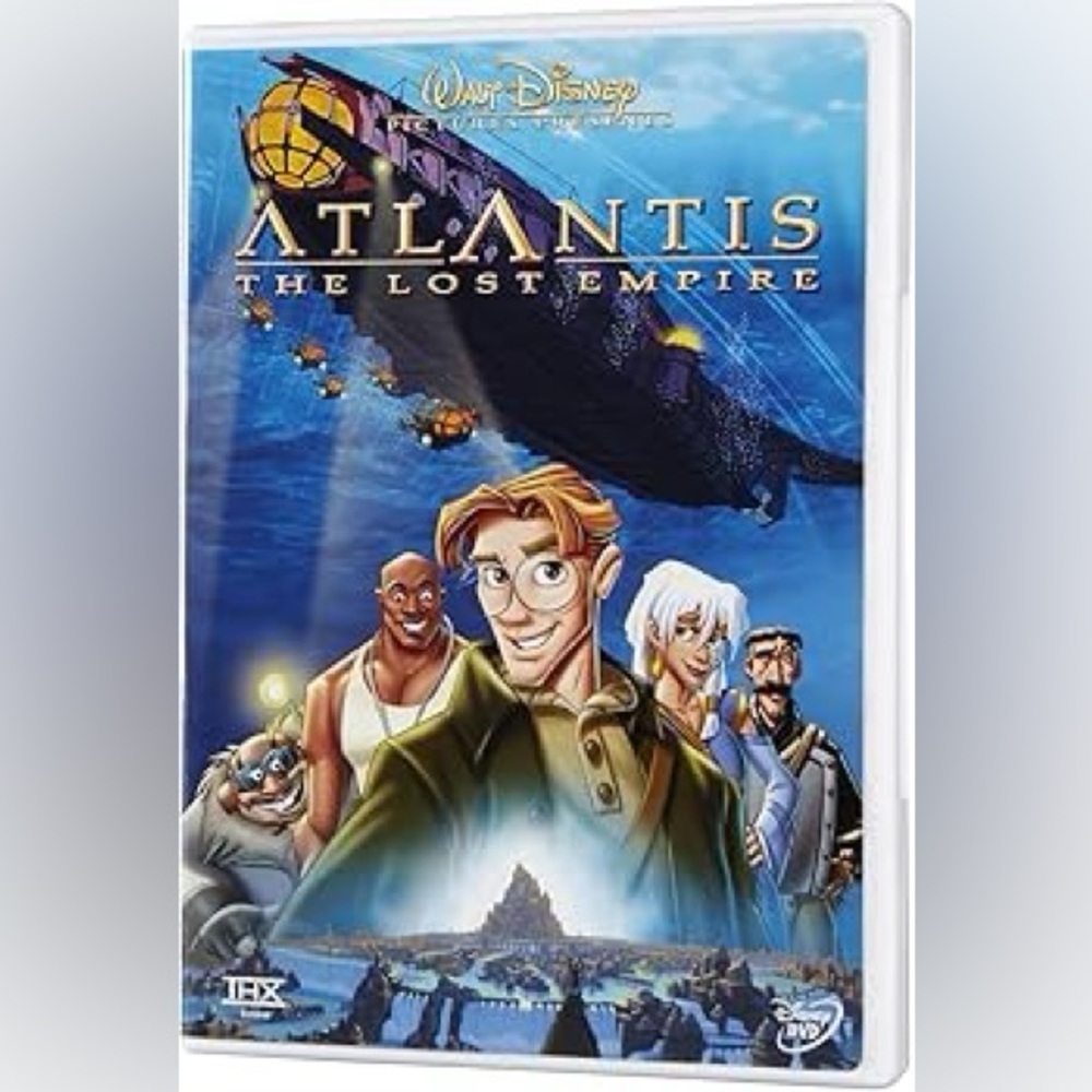 Disney Atlantis The Lost Empire DVD